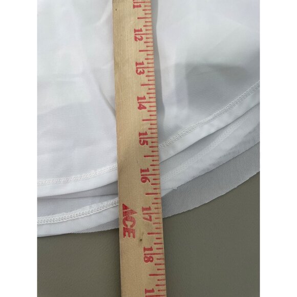 CALIA by Carrie Underwood Journey Collection Mid Rise Skort XL White Golf NEW - Picture 6 of 9